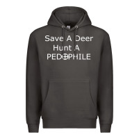 Smoke save a deer   hunt a pedophil Premium Hoodie - artisFamous