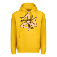 Lemon sicilian triskelion Premium Hoodie - artisFamous