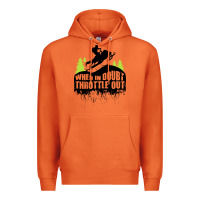 Carrot snowmobile throttle Premium Hoodie - artisFamous