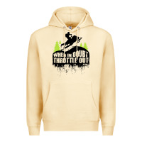 Pina Colada snowmobile throttle Premium Hoodie - artisFamous