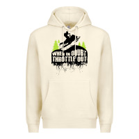 Sandshell snowmobile throttle Premium Hoodie - artisFamous