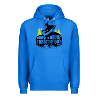 True Royal snowmobile throttle Premium Hoodie - artisFamous
