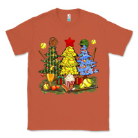 Copper christmas with softball trees bbs Classic Tee - BundleAndBundleShop