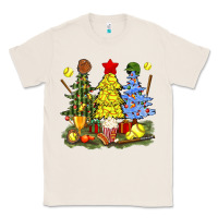 Natural christmas with softball trees bbs Classic Tee - BundleAndBundleShop