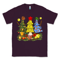 Plum christmas with softball trees bbs Classic Tee - BundleAndBundleShop