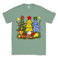 Sage christmas with softball trees bbs Classic Tee - BundleAndBundleShop