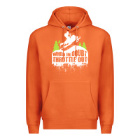 Carrot snowmobile throttle Premium Hoodie - artisFamous
