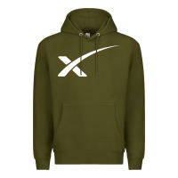 Army Green space X Premium Hoodie - artisFamous
