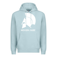 Blue Mist spartan helmet Premium Hoodie - artisFamous
