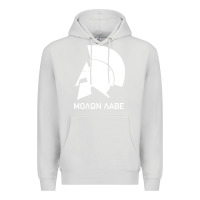 Dove Grey spartan helmet Premium Hoodie - artisFamous