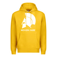 Lemon spartan helmet Premium Hoodie - artisFamous