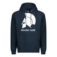 Navy spartan helmet Premium Hoodie - artisFamous