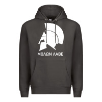 Smoke spartan helmet Premium Hoodie - artisFamous