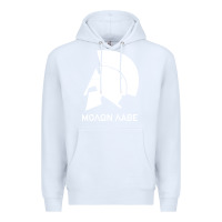 White spartan helmet Premium Hoodie - artisFamous