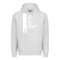 Dove Grey the man in black fled across the desert Premium Hoodie - artisFamous