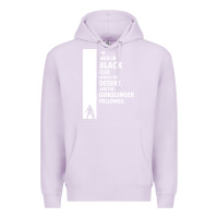 Lilac the man in black fled across the desert Premium Hoodie - artisFamous