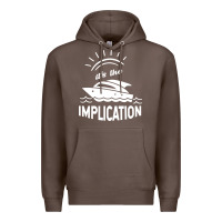 Coffee the implication   its always sunny in philadelphia Premium Hoodie - artisFamous
