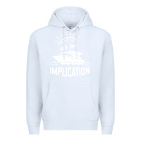 White the implication   its always sunny in philadelphia Premium Hoodie - artisFamous