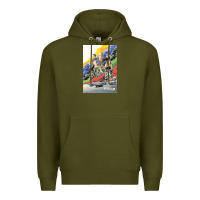 Army Green fast and furious 9 Premium Hoodie - artisFamous