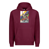 Burgundy fast and furious 9 Premium Hoodie - artisFamous