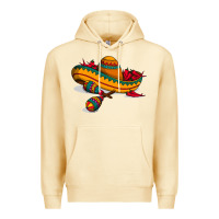 Pina Colada maracas sombrero mexican Premium Hoodie - artisFamous