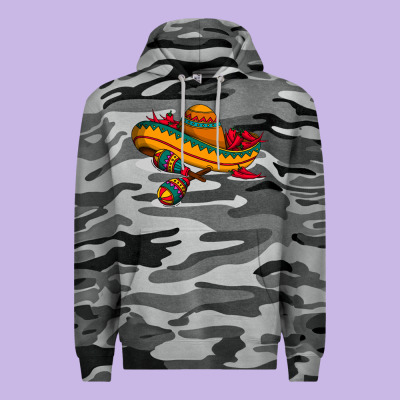 Maracas Sombrero Mexican Premium Hoodie Designed By Artisfamous
