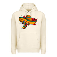 Tofu maracas sombrero mexican Premium Hoodie - artisFamous