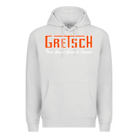 Dove Grey that great gretsch sound Premium Hoodie - artisFamous
