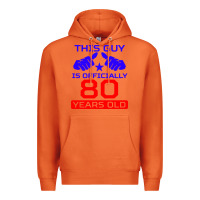 Carrot this guy is 80 years funny 80th birthday Premium Hoodie - artisFamous