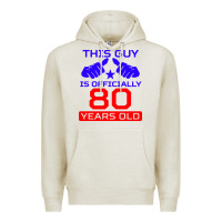 Oatmeal Heather this guy is 80 years funny 80th birthday Premium Hoodie - artisFamous