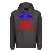 Smoke this guy is 80 years funny 80th birthday Premium Hoodie - artisFamous