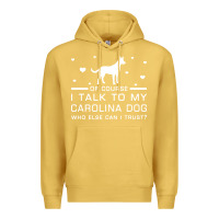 Antique Gold carolina dog Premium Hoodie - artisFamous