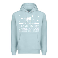 Blue Mist carolina dog Premium Hoodie - artisFamous