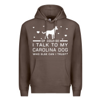 Coffee carolina dog Premium Hoodie - artisFamous