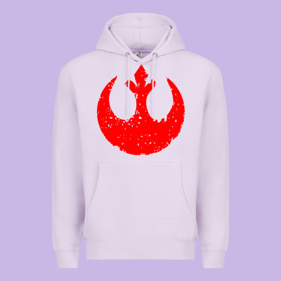 Distressed Rebel Alliance Symbol Premium Hoodie Designed By Artisfamous