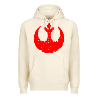 Tofu distressed rebel alliance symbol Premium Hoodie - artisFamous