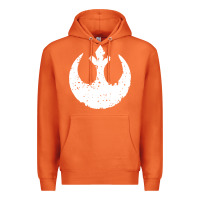 Carrot distressed rebel alliance symbol Premium Hoodie - artisFamous