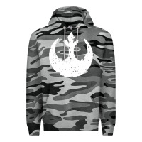 Slate Camo distressed rebel alliance symbol Premium Hoodie - artisFamous