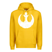 Lemon distressed rebel alliance symbol Premium Hoodie - artisFamous
