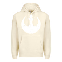 Sandshell distressed rebel alliance symbol Premium Hoodie - artisFamous