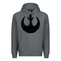 Rock distressed rebel alliance symbol Premium Hoodie - artisFamous