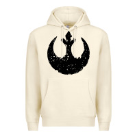 Sandshell distressed rebel alliance symbol Premium Hoodie - artisFamous