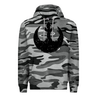 Slate Camo distressed rebel alliance symbol Premium Hoodie - artisFamous