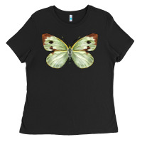 Black Cabbage Butterfly Ladies Tee - LillyAllenDesigns