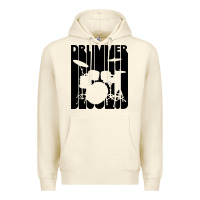 Sandshell vintage retro drummer Premium Hoodie - artisFamous