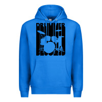 True Royal vintage retro drummer Premium Hoodie - artisFamous