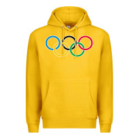 Lemon Olympic Rings Premium Hoodie - artisFamous