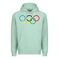 Seafoam Olympic Rings Premium Hoodie - artisFamous
