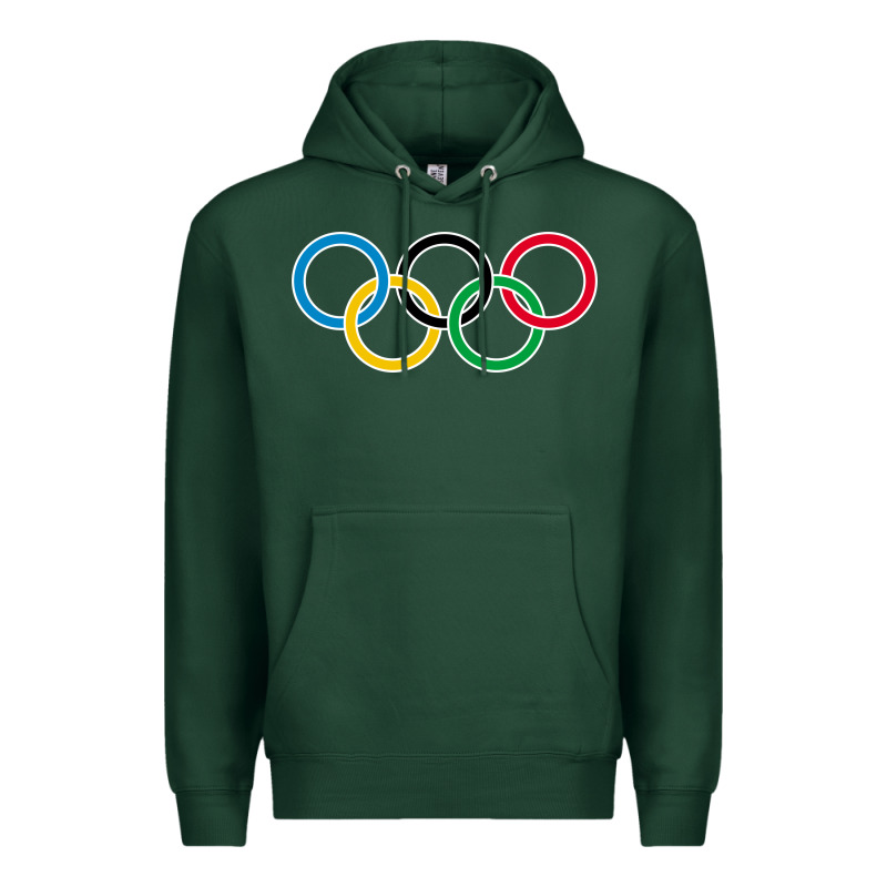 Olympic Rings Premium Hoodie by artisFamous | Teevron