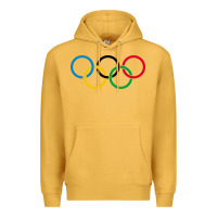Mustard Olympic Rings Premium Hoodie - artisFamous
